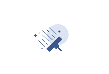 Professional cleaning services icon