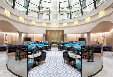 Park Hyatt Milan – Elegant glass-ceiling lounge