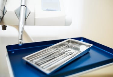 Attrezzature dentistiche  in clinica dentale