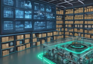 Stacks of bright orange shipping containers with the Hapag-Lloyd logo are arranged against a dark, overcast sky, creating a striking contrast. The containers are aligned neatly, showcasing international trade and logistics.