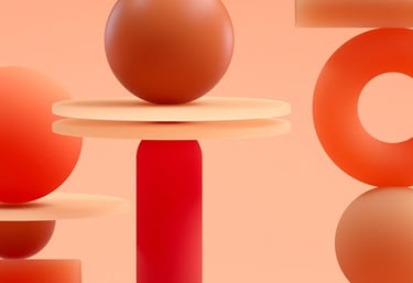 Identité visuelle Nova – formes modernes