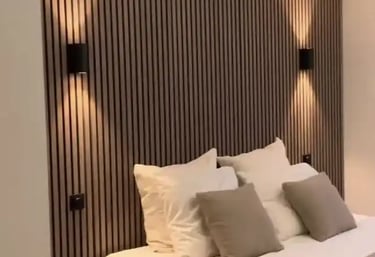 Pemasangan WPC Wall Panel Jogja oleh Waroeng Parquet Klaten