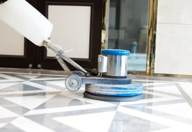 Powerful pressure washing landscape maintenance by TOT Cleaning Sdn Bhd experts.