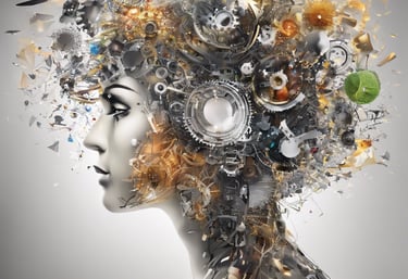 a desktop computer sitting on top of a wooden desk