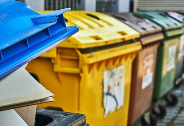 Cestini per la raccolta differenziata