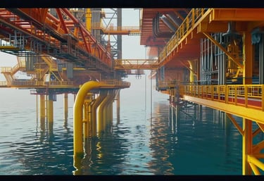 Soluciones de canal de cable en plataformas de perforación petrolera