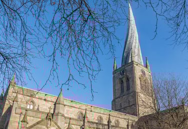 Chesterfield twisted spire