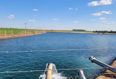 Automatize seu reservatório de irrigação.