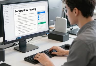 Close-up of hands analyzing security reports with charts and graphs.