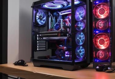 Network engineer configuring advanced wireless systems in a modern office.