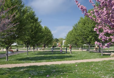 parcelle à bâtir à Belbeuf en Seine-Maritime dans le Domaine du Parc