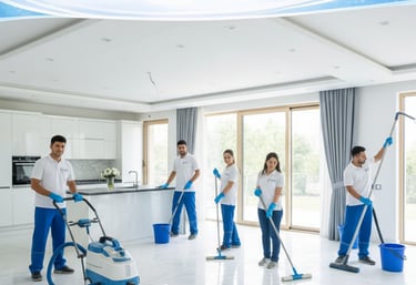 İnşaat sonrası detaylı temizlik ve villa temizliği hizmeti Beyaz İz