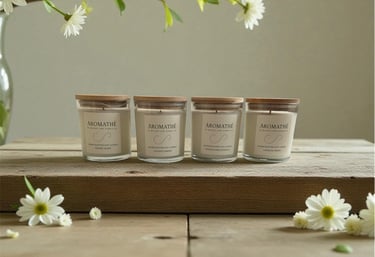 Aromathe soy candle full range