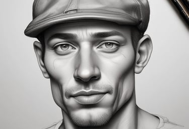 A serene portrait of two spiritual figures intertwined with soft glowing light symbolizing deep connection.