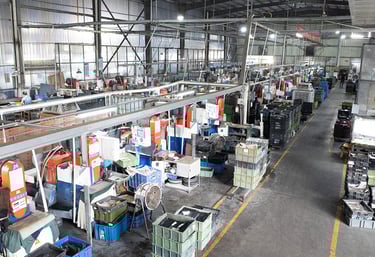 Kitchen knife production workshop