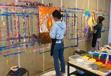 Kreativer Lichtraum Ausdrucksmalen Ludwigstheater