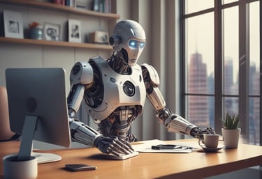 Team collaborating over the design of AI-driven lead capture and appointment booking system.