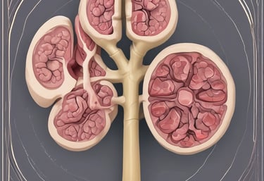 a man riding a skateboard down a street next to tall buildings