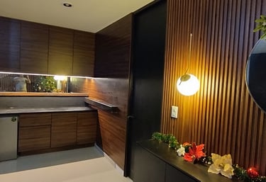 Cocina integral de madera a medida en Mérida Yucatán