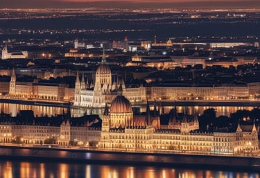 Close-up of a professional advisor discussing golden visa documents with a client in a modern office setting.