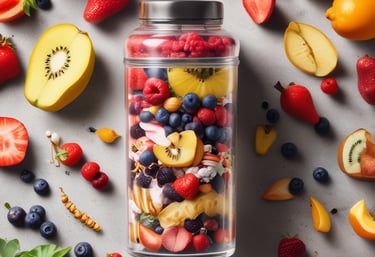 Children enjoying smoothies made with Smooxi powders.