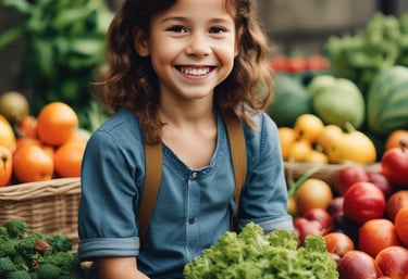Children enjoying smoothies made with Smooxi powders.