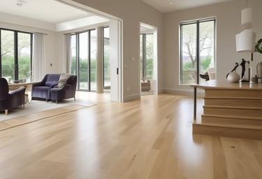 Construction team reviewing blueprints on a commercial site.