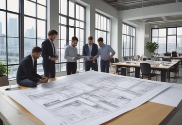 Finished residential renovation showcasing modern design and quality.