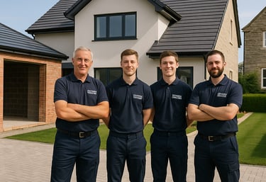 The Morpeth Builders team of qualified and top quality builders.