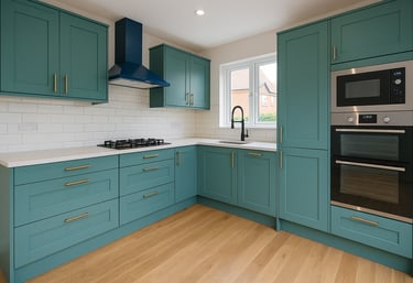 A photo of a Morpeth Builders kitchen renovation completed project.