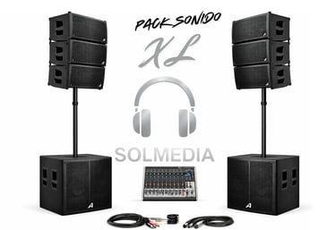 LINE ARRAY, FIESTAS Y EVENTOS GRANDES AL AIRE LIBRE EN SEVILLA