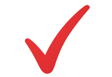 red check-mark that confirms Accord Extermination provides the best 90 day Guarantee in the industry