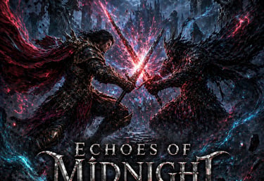 Echoes of Midnight, epic fantasy music, dark fantasy music, gaming music, WoW inspired music, World of Warcraft Midnight