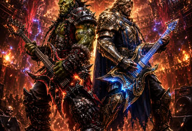 WoW rock music, World of Warcraft metal, Rebels of Azeroth, PvP background music, WoW class anthems, WoW Primer Cozy Hearth