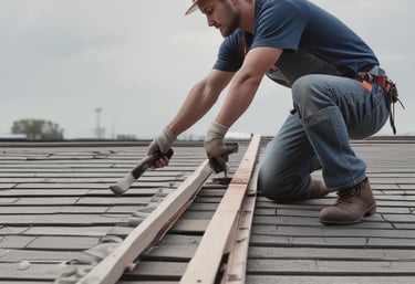 Flat roof repair for Waukegan, Illinois business