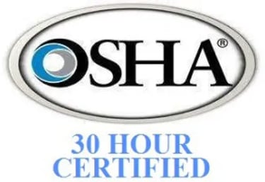 OSHA certified credential