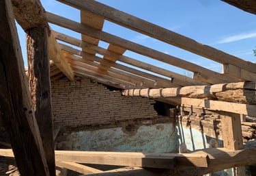 redressement de charpente dans le Tarn