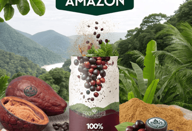 bulk organic açaí powder and guaraná for wholesale supplement production