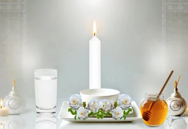  o ritual de Oxalá se torna uma oportunidade sagrada, um convite para nos alinhar com a paz, a prosperidade e a força univers