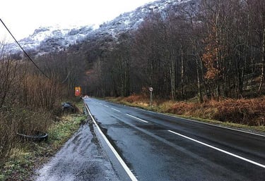 A82 along Loch Lomond - credit: Wikimedia