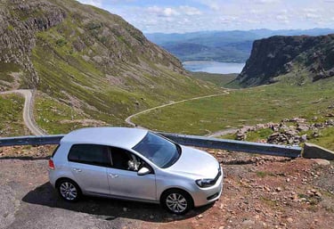Bealach na Bà Applecross Pass Scottish Highlands - credit: Wikimedia