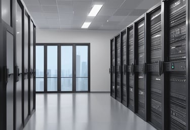 A cloud computing graphic representing digital services.