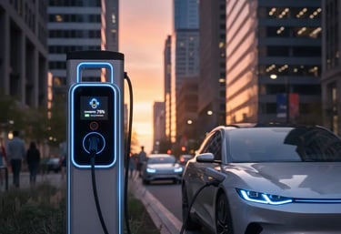 Electrician in Coventry installed a EV car charger