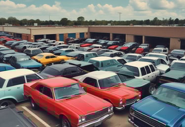 A professional assisting clients with vehicle title retrieval.
