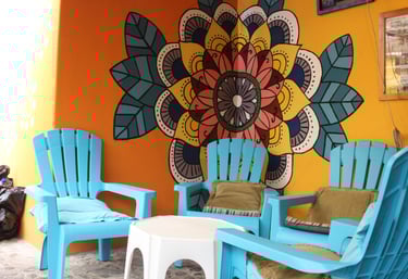 Garden - Hostal Tiana