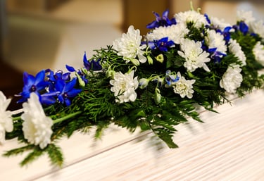 Muistotilaisuuskukat