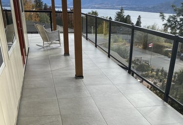 tilied installation decks