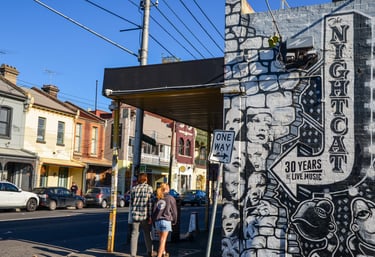 The Night Cat in Fitzroy, Melbourne