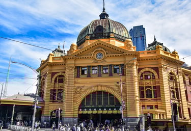 Flinders Street Station in Melbourne