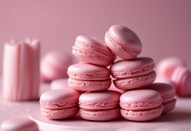 A soft rose pink background with delicate white flowers and elegant black cursive lettering spelling 'theres love'.